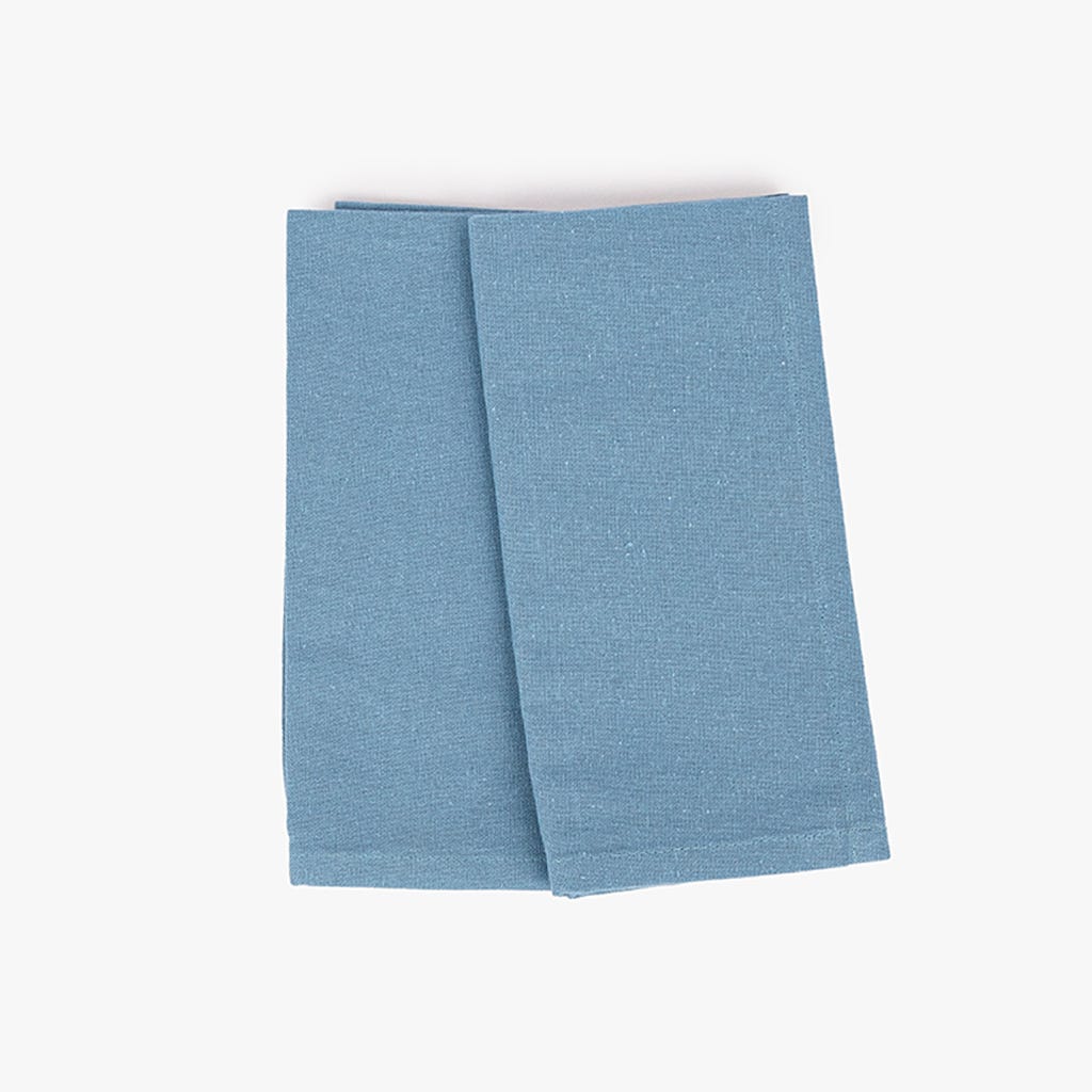 Conjunto Guardanapos Algodão Azul 4EVERYDAY