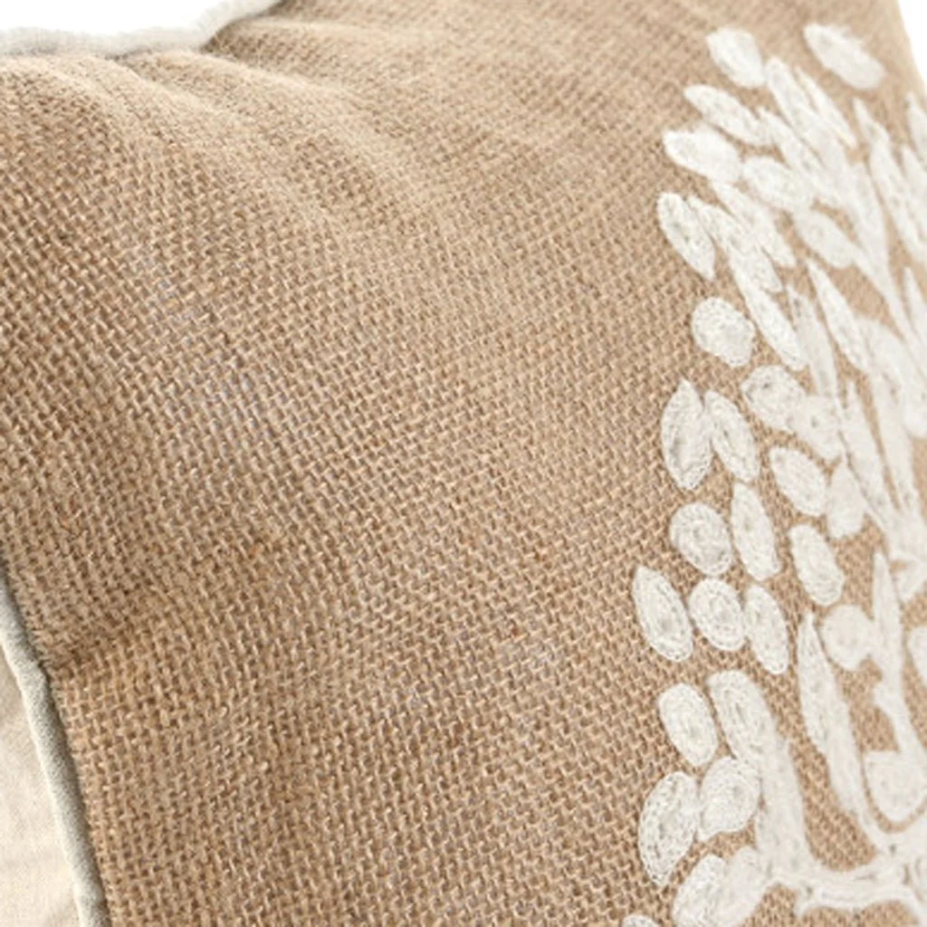Almofada Sortida de Árvore Castanho 45x45 RAÍZES - Image 5