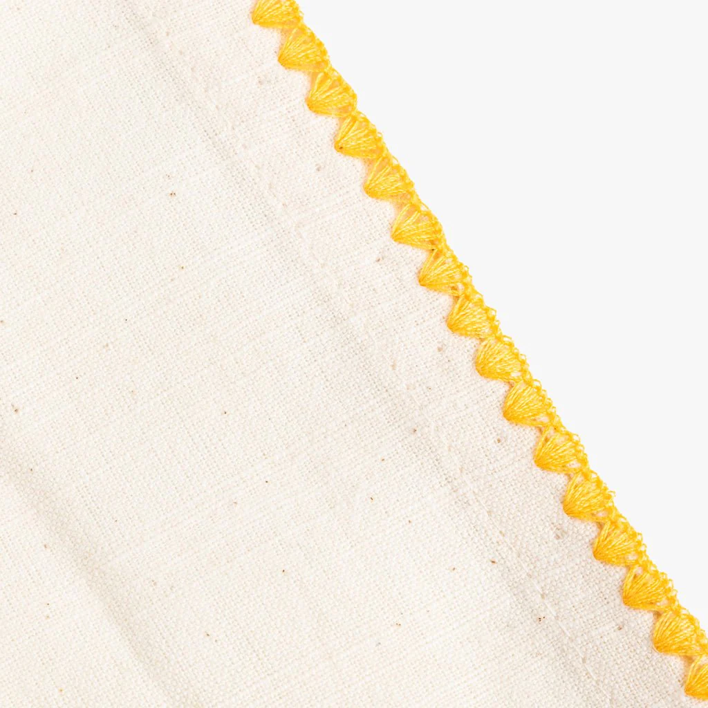 Anel com Guardanapo de Algodão Cogumelo Amarelo PORTOBELLO - Image 7