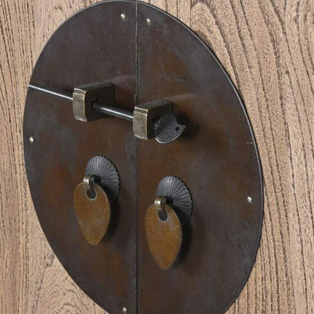 Armário Madeira com Fechadura Circular Oriental 132 cm OSAKA - Image 6