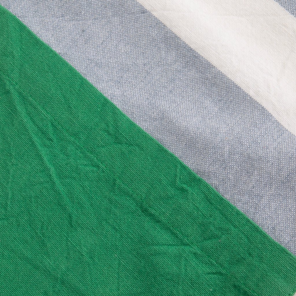 Avental de Algodão Riscas Azul com bolso Verde TÂNGER - Image 4