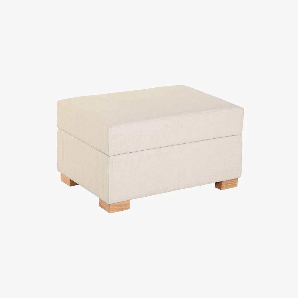 Banqueta com Arrumação Bege SERENA - Image 3