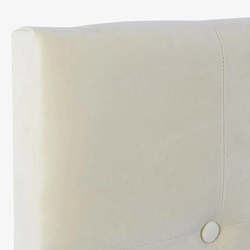 Cabeceira Cama Capitoné Creme 159x8x119 SERENA - Image 2