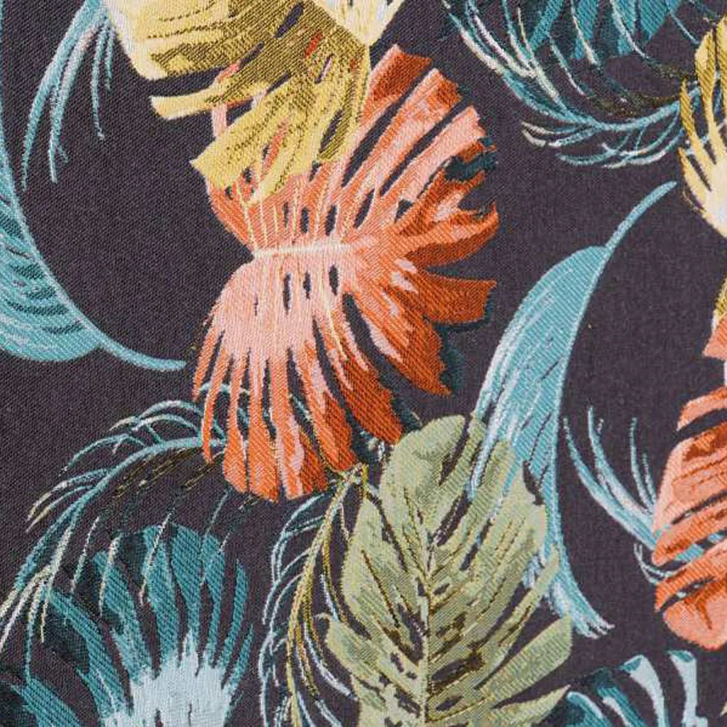 Cabeceira Cama Estofada com Padrão Floral Azul 160x10x60 SERENA - Image 4