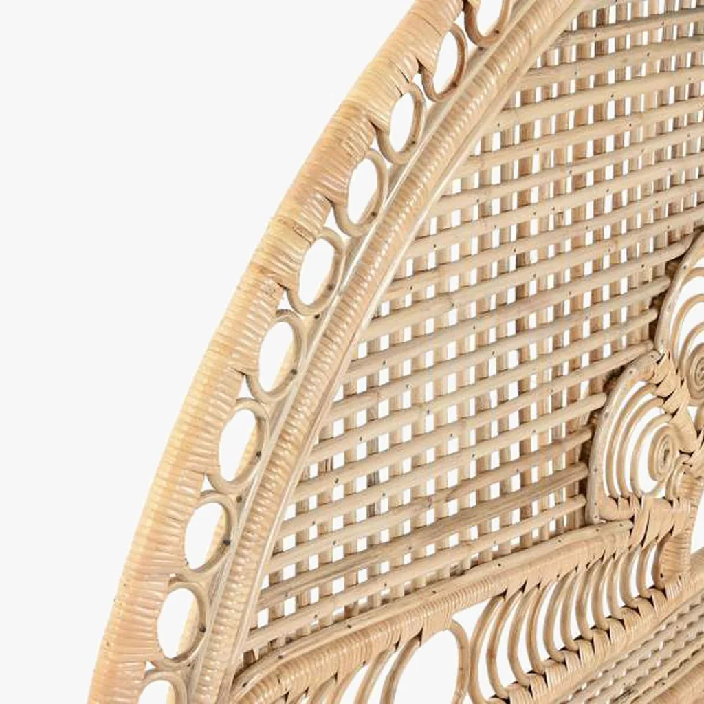 Cabeceira Cama Ornamentada Rattan 175x3x130 SERENA - Image 4