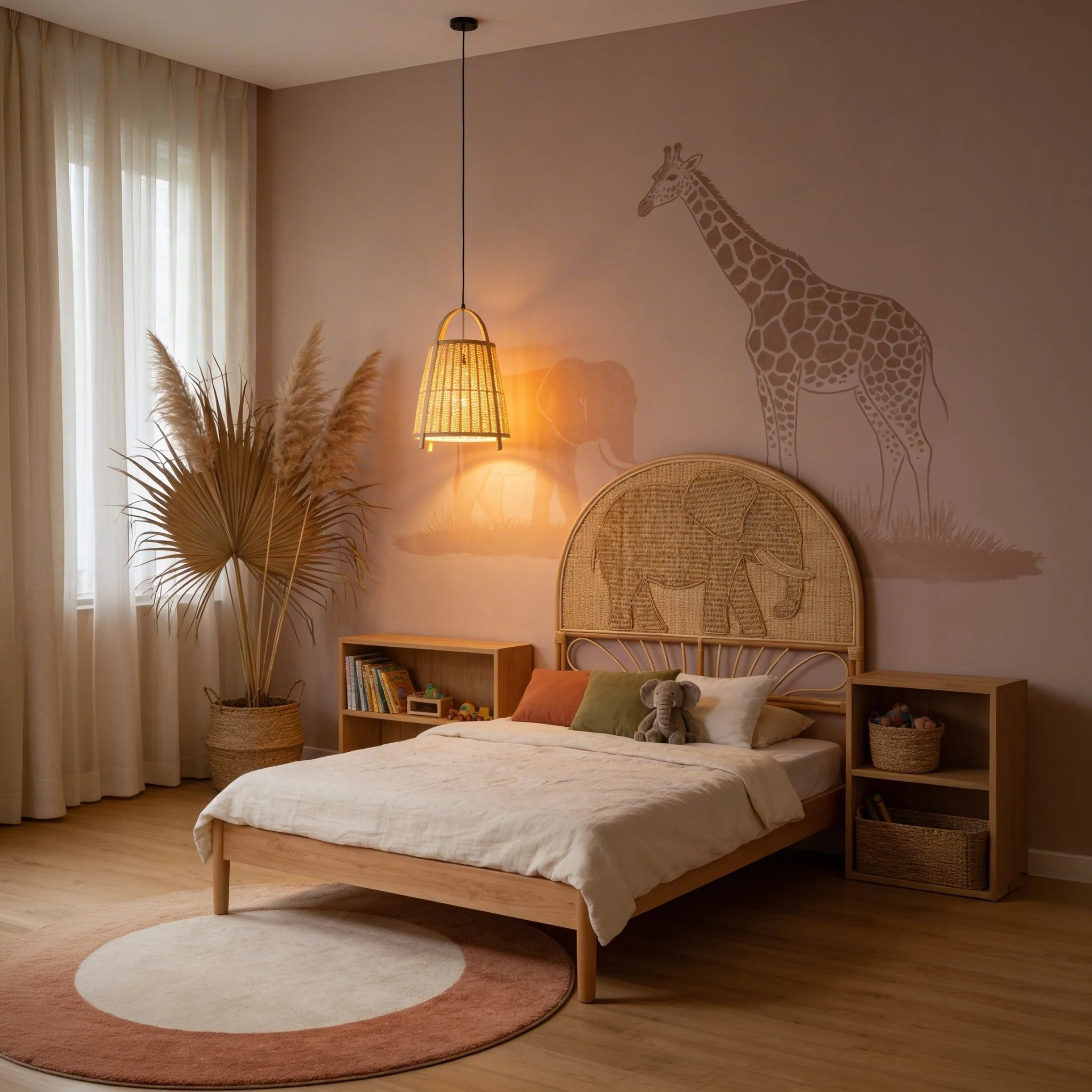 Cabeceira Cama Rattan Elefante 153x4x149 SERENA - Image 3