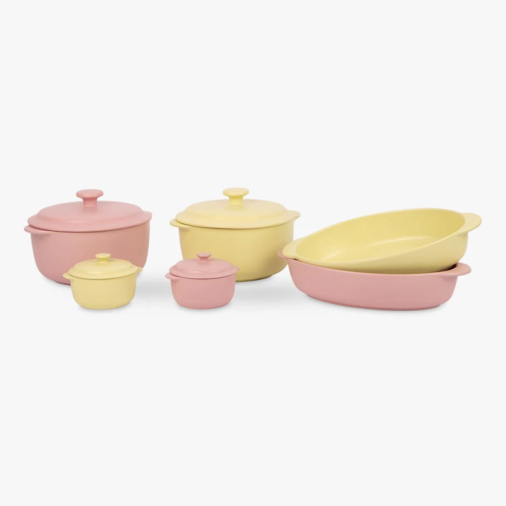Caçarola Grande de Forno Rosa SUMMER PASTELS - Image 3