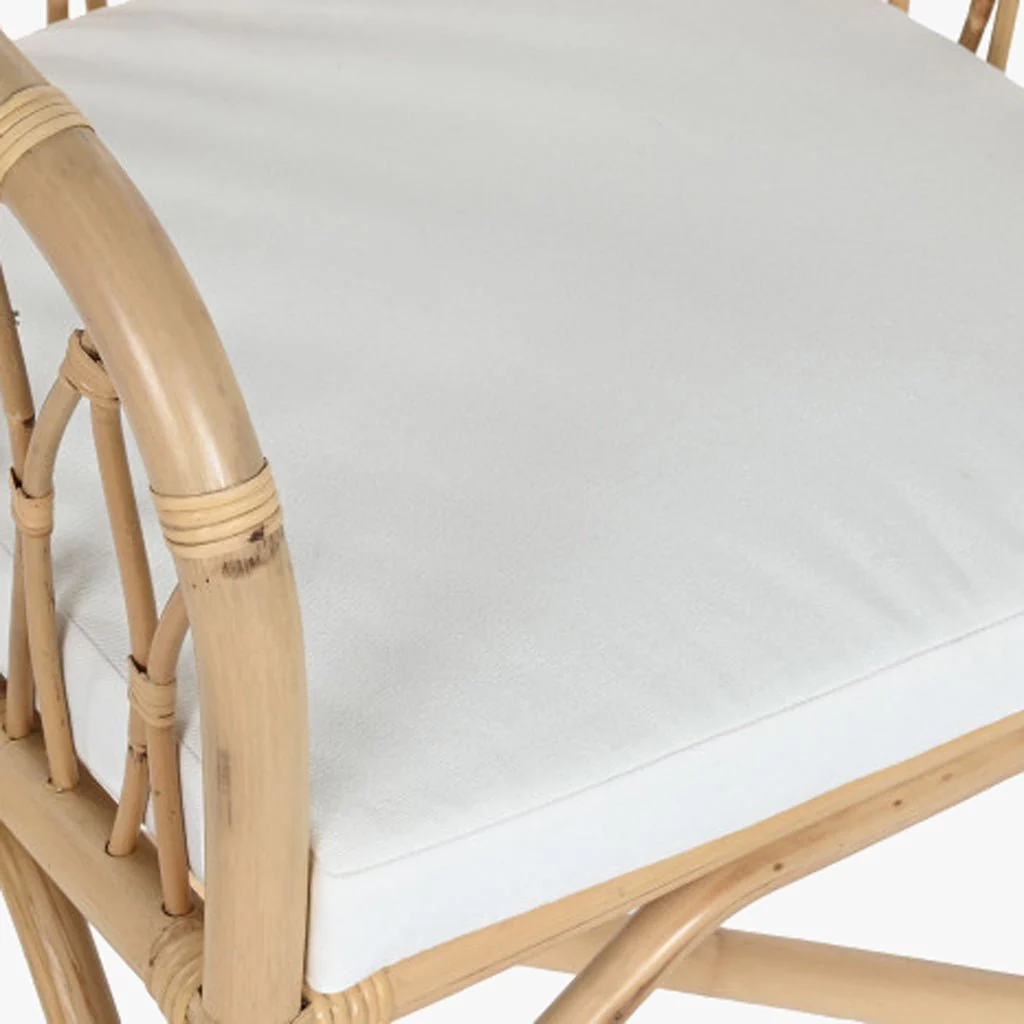 Cadeira de Rattan e Bambu 58x60x83 - Image 4