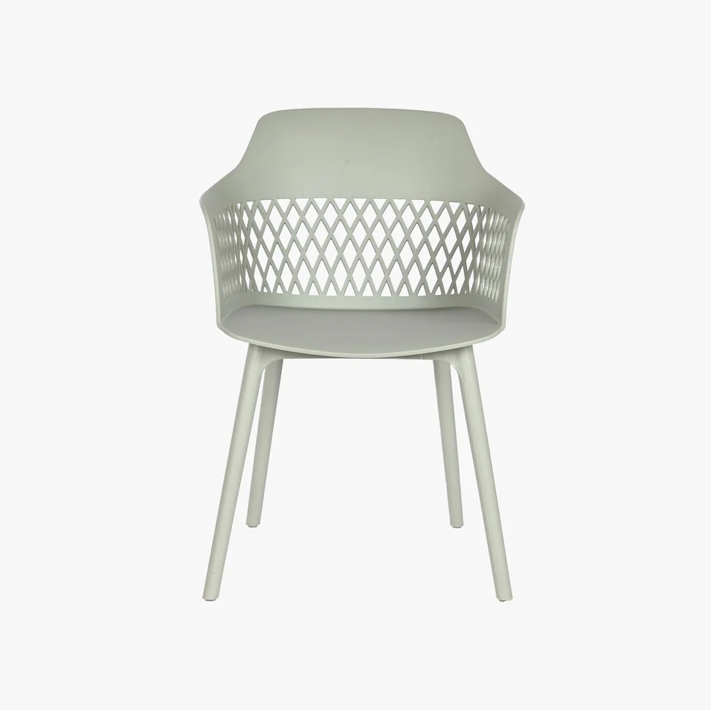 Cadeira PP Cinza 55x57x83,5 - Image 3