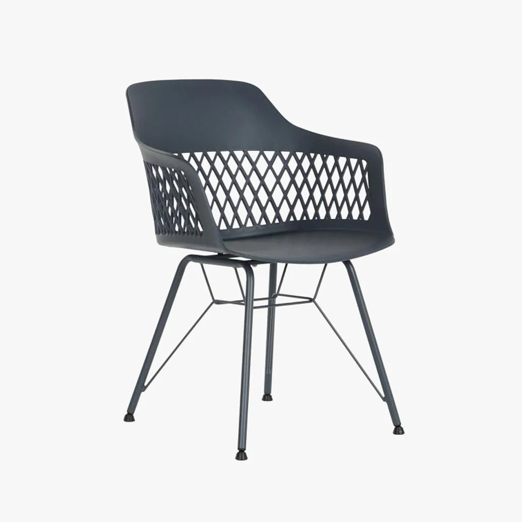 Cadeira PP Preto 57x57x80,5