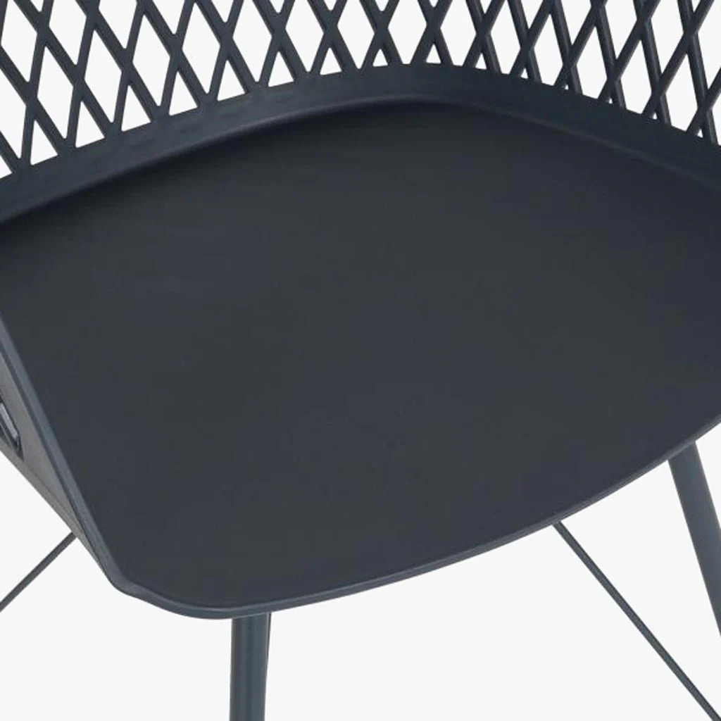 Cadeira PP Preto 57x57x80,5 - Image 2