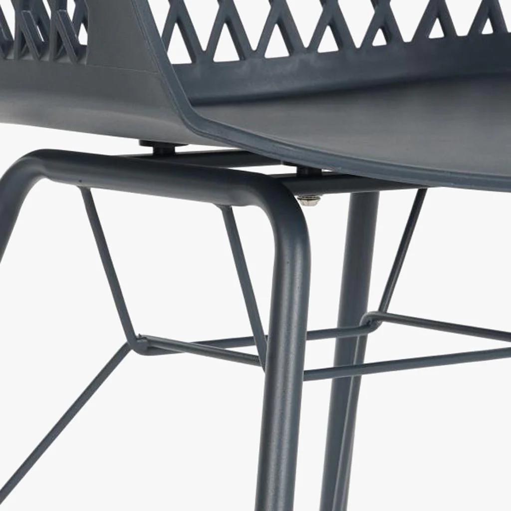 Cadeira PP Preto 57x57x80,5 - Image 5