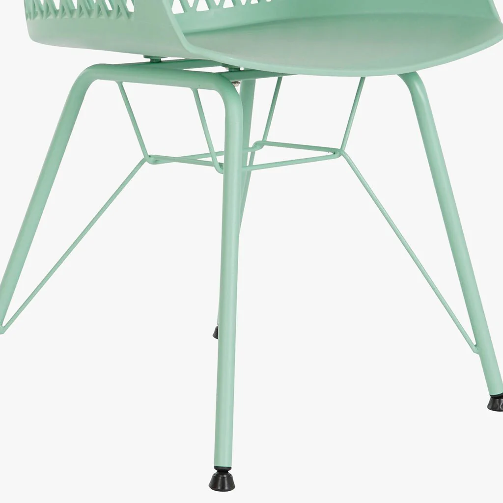 Cadeira PP Verde 57x57x80,5 - Image 6