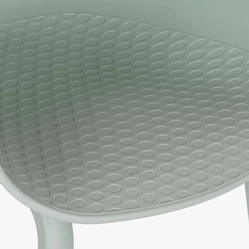 Cadeira PP Verde 60x52x78 - Image 3