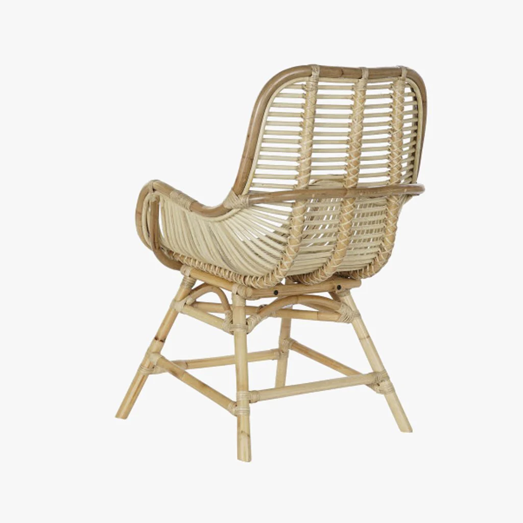 Cadeirao Alto de Rattan 62x62x92 BALI - Image 3