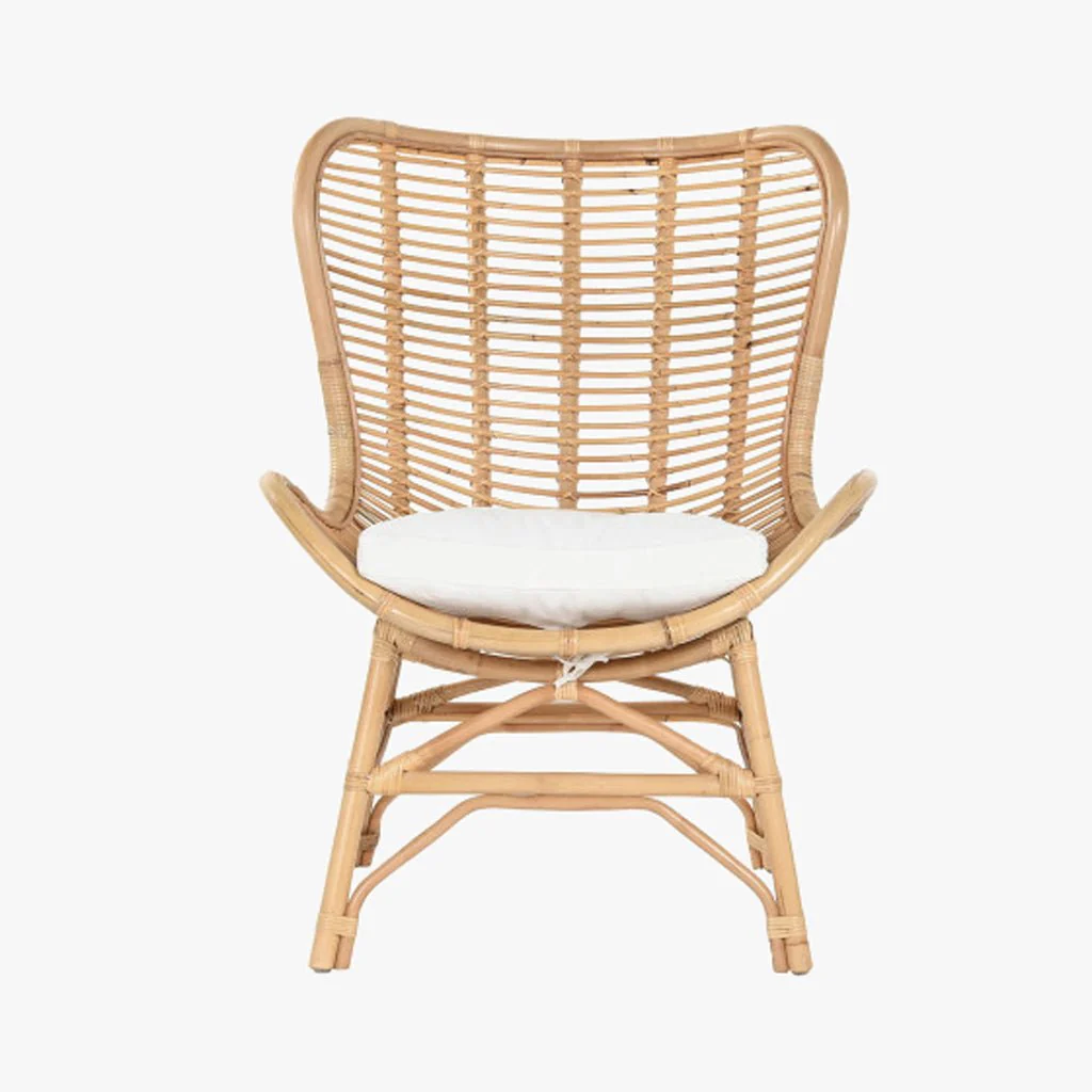 Cadeirão de Rattan Bambu 76x74x99 - Image 3