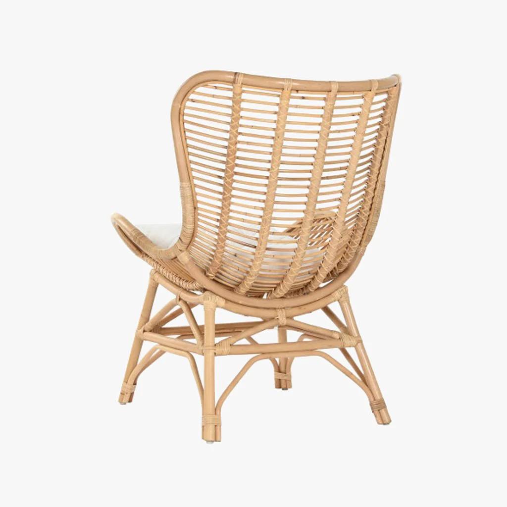 Cadeirão de Rattan Bambu 76x74x99 - Image 4