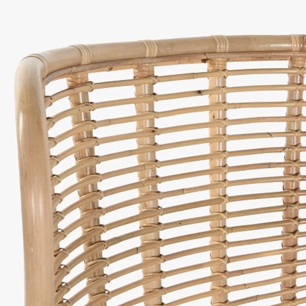 Cadeirão de Rattan Bambu 76x74x99 - Image 7