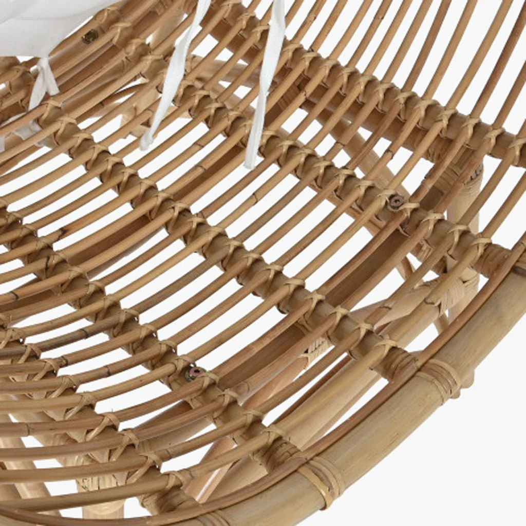 Cadeirão de Rattan Bambu 76x74x99 - Image 8