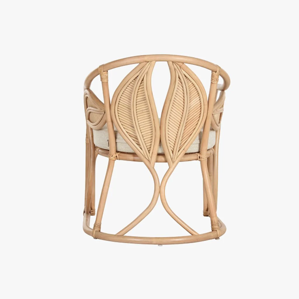 Cadeirão de Rattan Folha 63x68x81 BALI - Image 4