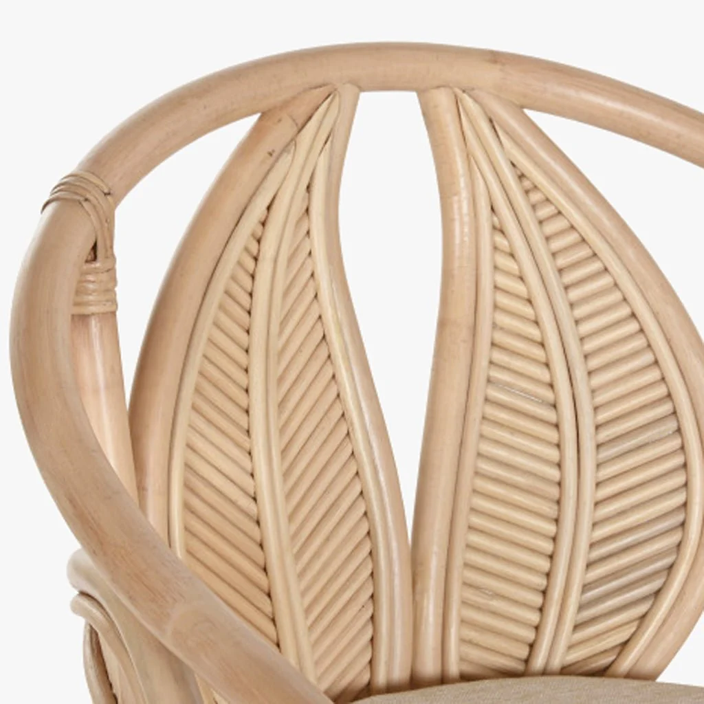 Cadeirão de Rattan Folha 63x68x81 BALI - Image 6