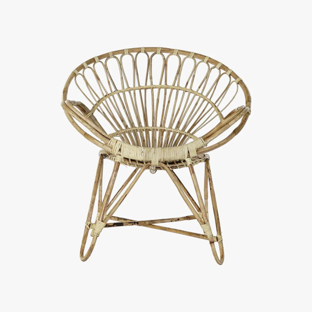 Cadeirão Redondo de Rattan 77x58x85 BALI - Image 3
