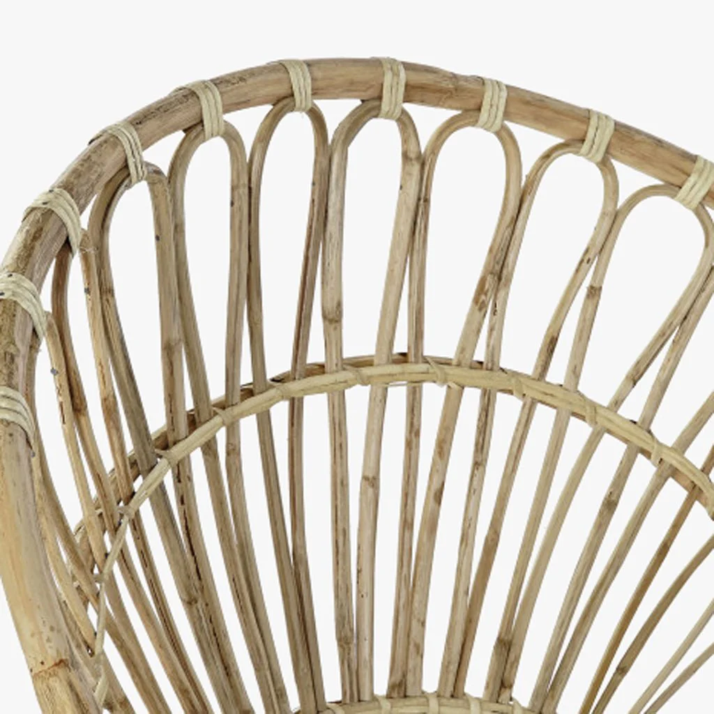 Cadeirão Redondo de Rattan 77x58x85 BALI - Image 6