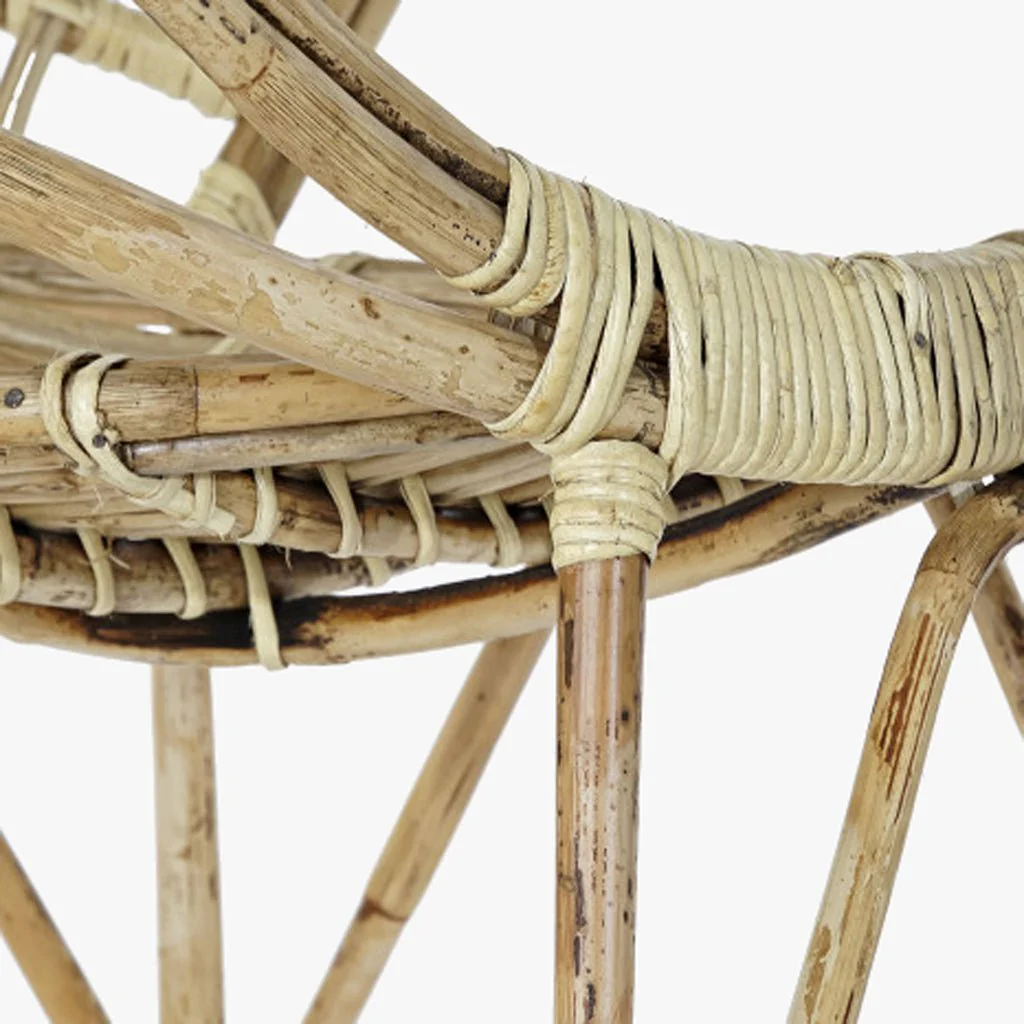 Cadeirão Redondo de Rattan 77x58x85 BALI - Image 7