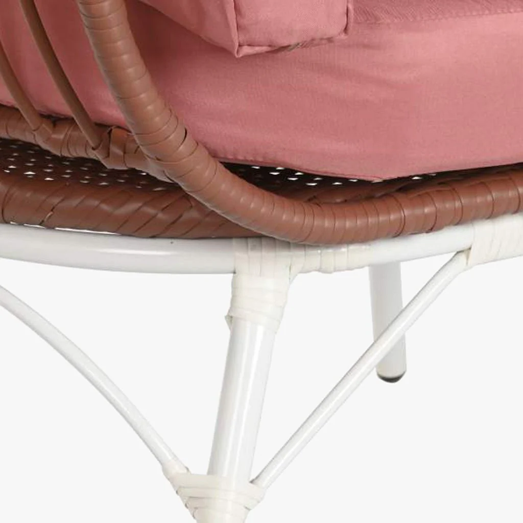 Cadeirão de Exterior em Rattan Rosa BLUSH - Image 6