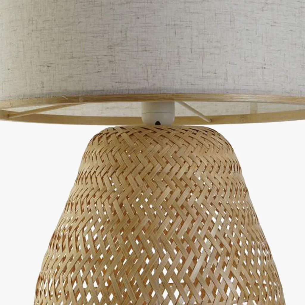 Candeeiro de Mesa Bambu 71 cm PALHA - Image 3