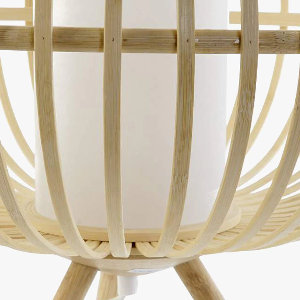 Candeeiro de Mesa Bambu e Tecido ICONIC - Image 3