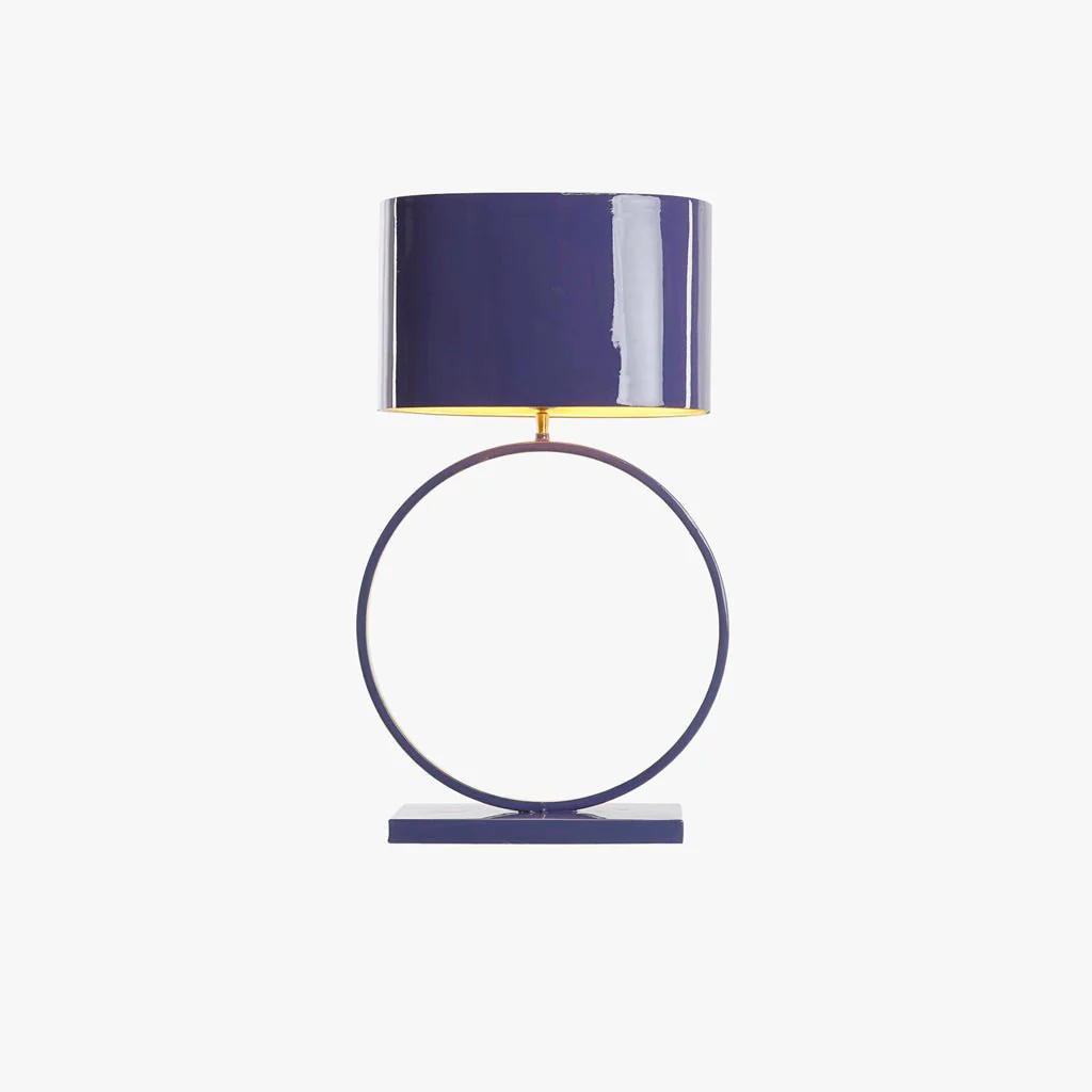 Candeeiro de Mesa Círculo Roxo ICONIC