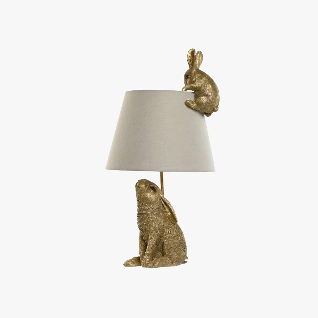 Candeeiro de Mesa Coelhos Dourados WILD LIGHT - Image 2