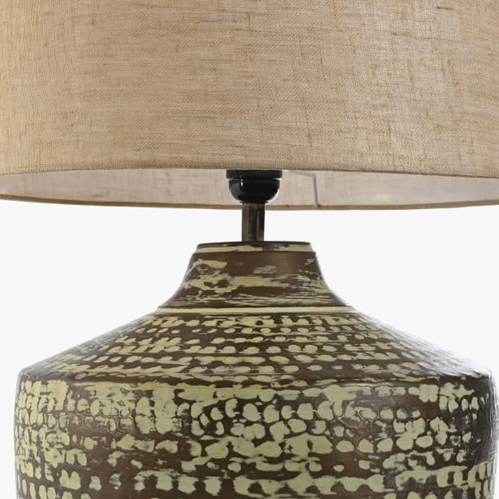Candeeiro de Mesa Metal Cobre 63 cm ÉPICO - Image 4