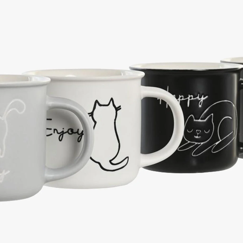 Caneca 360ml MINIMAL CATS - Image 3