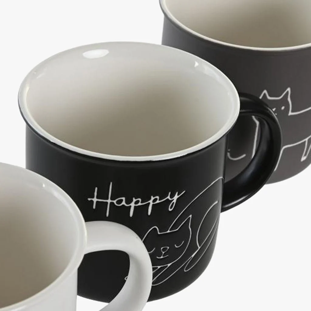 Caneca 360ml MINIMAL CATS - Image 4