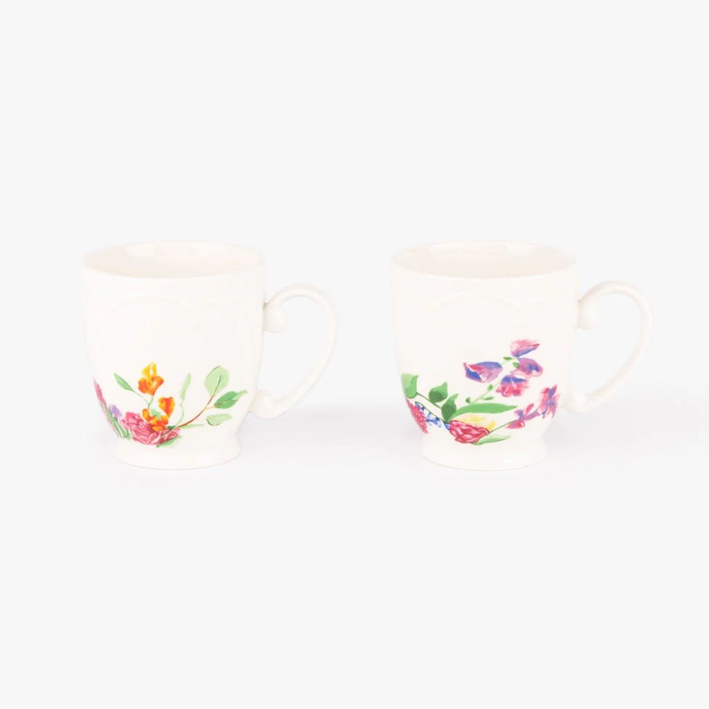 Conjunto de 2 Canecas Flowers MARIE - Image 4