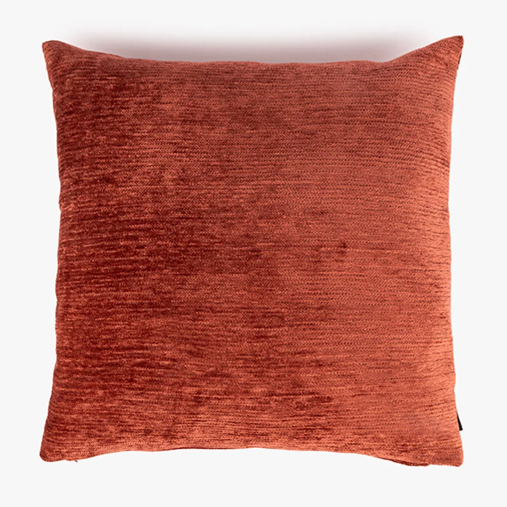 Capa de Almofada Chenile Rosa Velho 60x60 INDIE