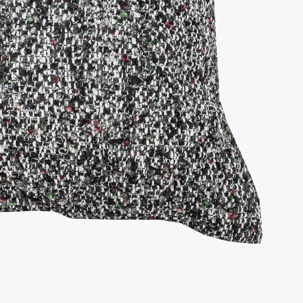 Capa de Almofada Bouclé Preto ALBA - Image 4