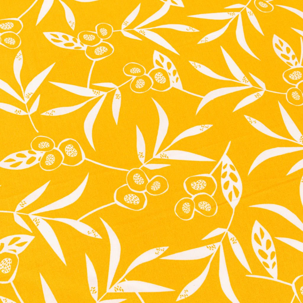 Capa de Edredão Flores Amarelo 140x220 BACKYARD - Image 3