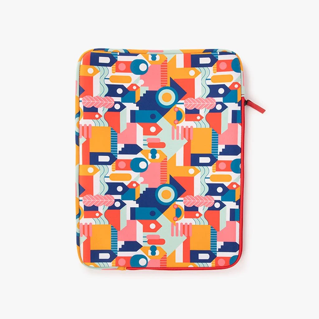 Capa para Portátil Neoprene Gatos CAT IN THE CITY
