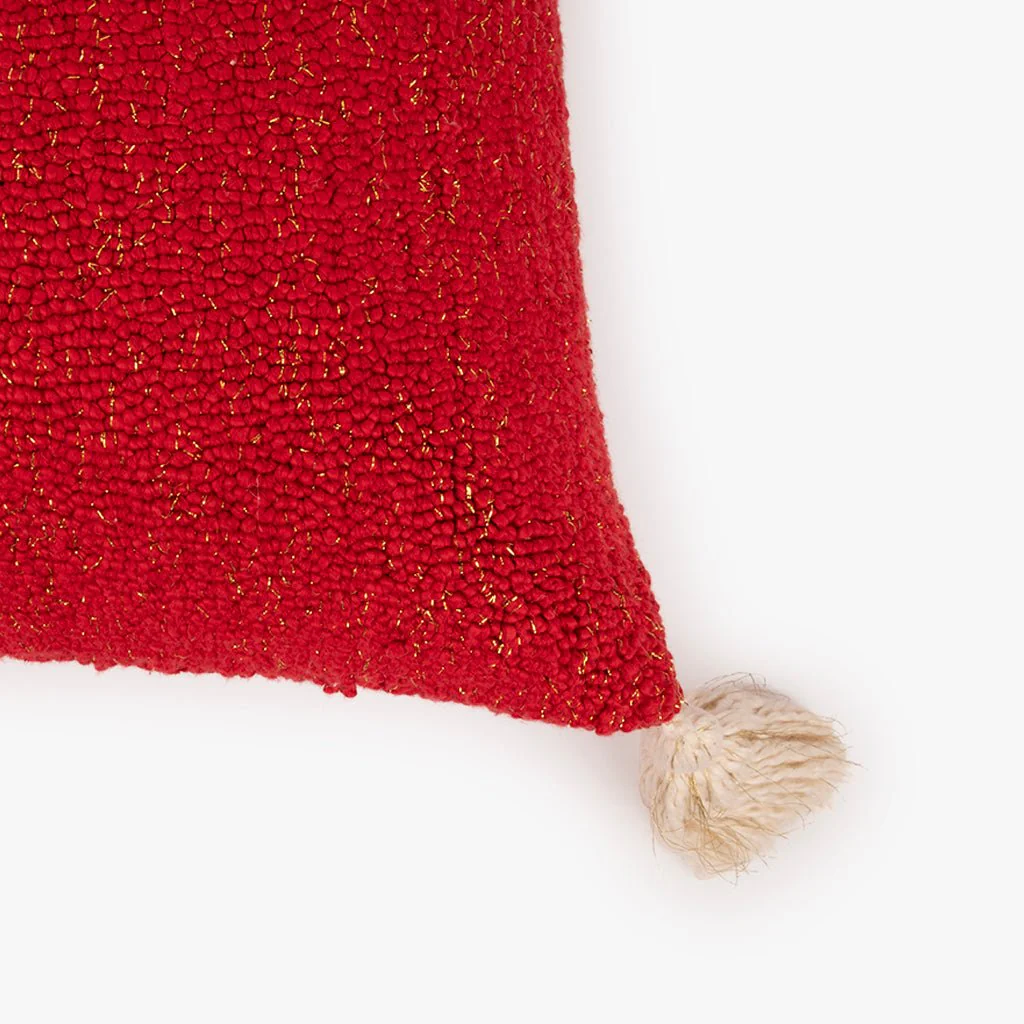Capa de Almofada Vermelha com Lurex COZY - Image 2