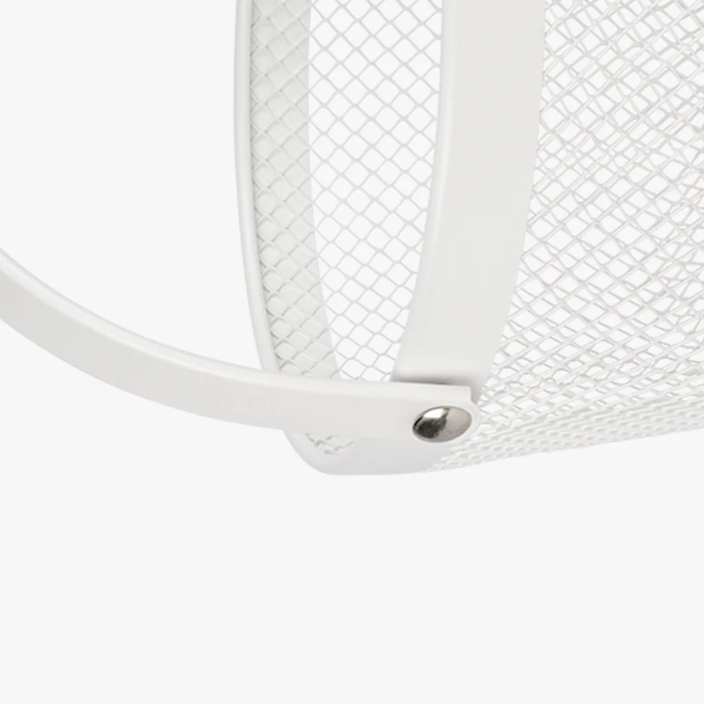Cesto de Metal Branco ALL WHITE - Image 2
