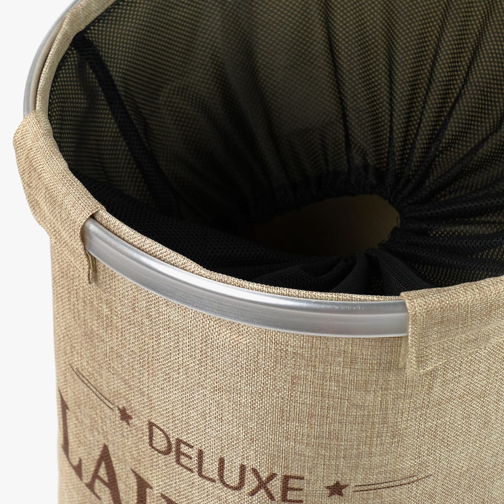 Cesto Roupa Deluxe Bege NARKU - Image 3