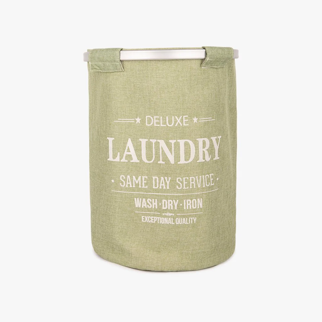 Cesto Roupa Deluxe Verde NARKU - Image 2