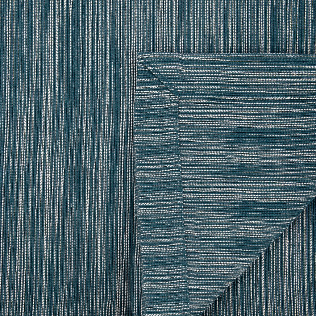 Colcha para Cama Mesclada Turquesa e Natural 180x250 SUKI - Image 2