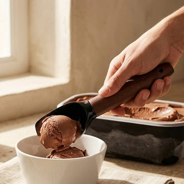 Colher de Gelado Preta ALL BLACK