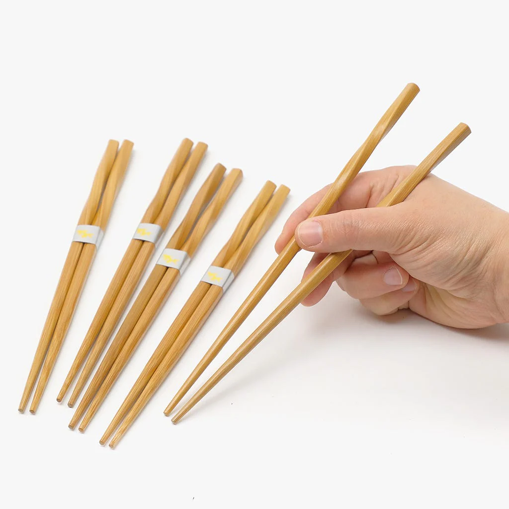 Conjunto de 5 Pauzinhos Bambu CHOPSTICKS - Image 3
