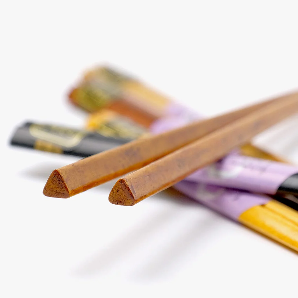 Conjunto de 5 Pauzinhos tons de Madeira CHOPSTICKS - Image 4