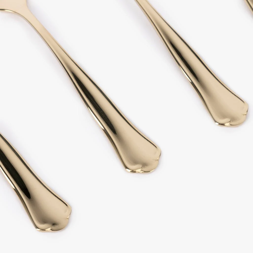 Conjunto 6 Colheres de Café em Aço Inox Dourado MARIE - Image 4